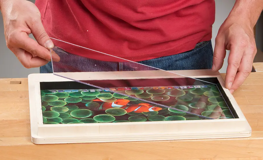 Schlüsselbrett aus iMac selber bauen