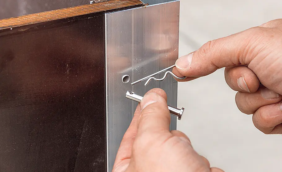 Bordwanderhöhung für Stema-Anhänger bauen