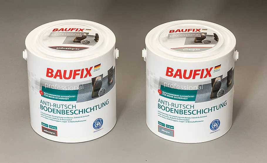 Anleitung: Anti-Rutsch-Beschichtung auf Beton auftragen außen