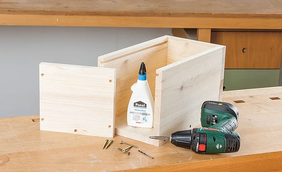 Schuhputzkiste selber bauen