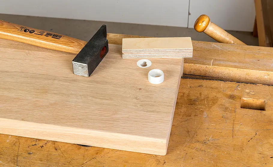 Leseleuchte mit Ablage selber bauen