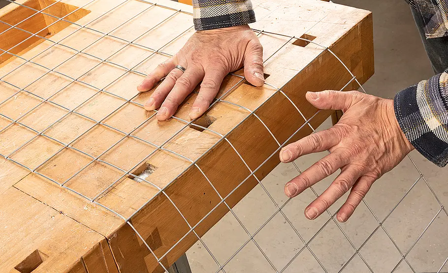 Hocker aus Beton und Holz bauen