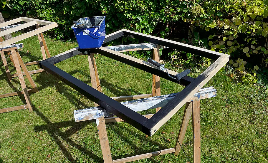 Mobile Gartenspüle bauen