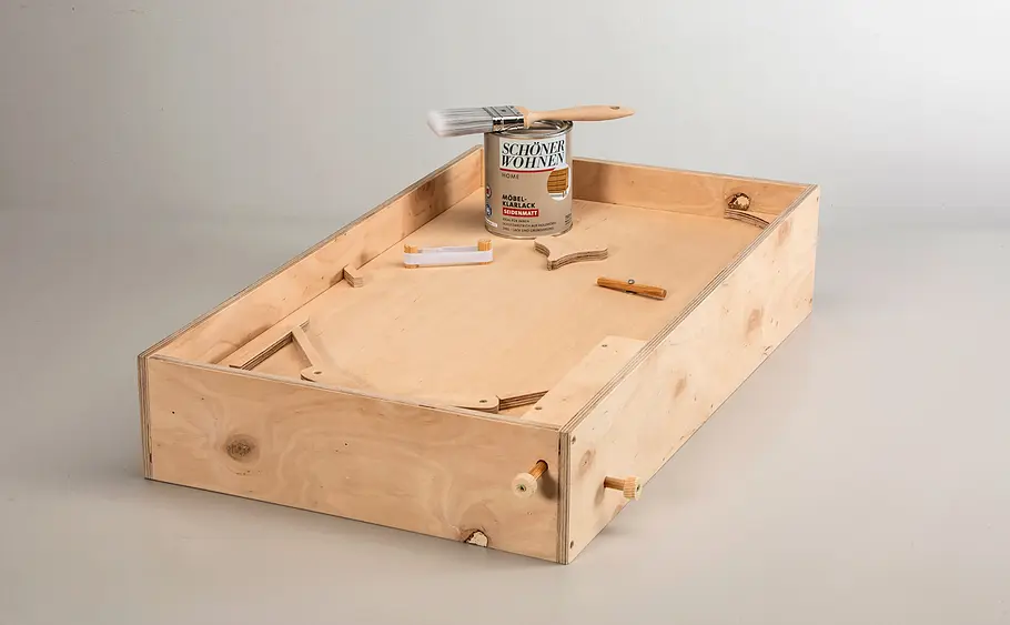 Tisch-Flipper aus Holz selber bauen