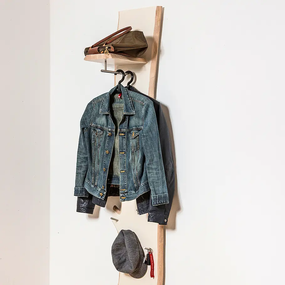 Einfache Garderobe selber bauen