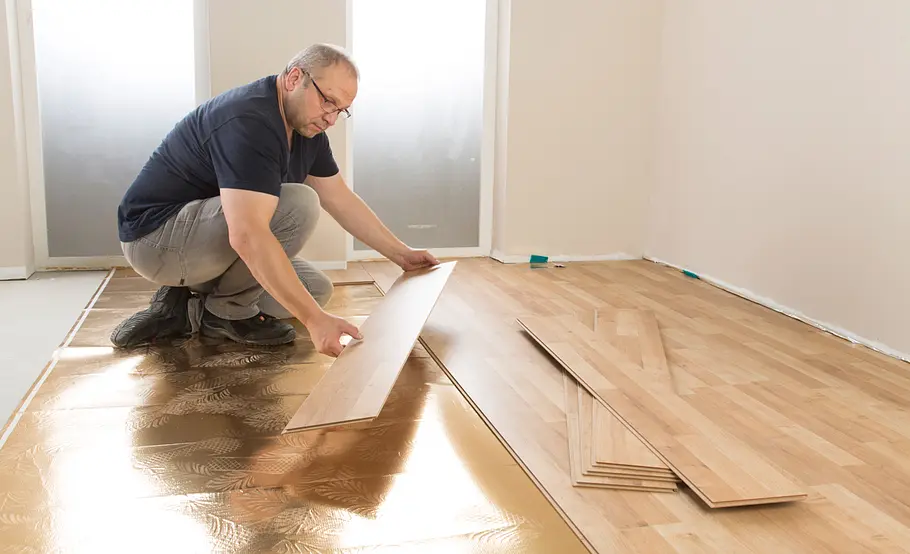 Laminat in Holzoptik selbst verlegen