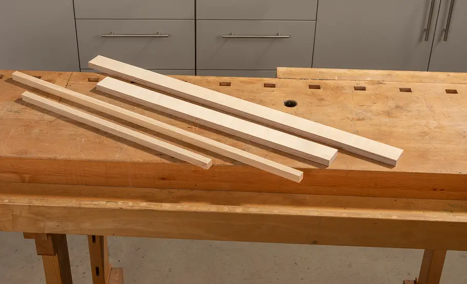 Dachschrägenschrank: Bauanleitung