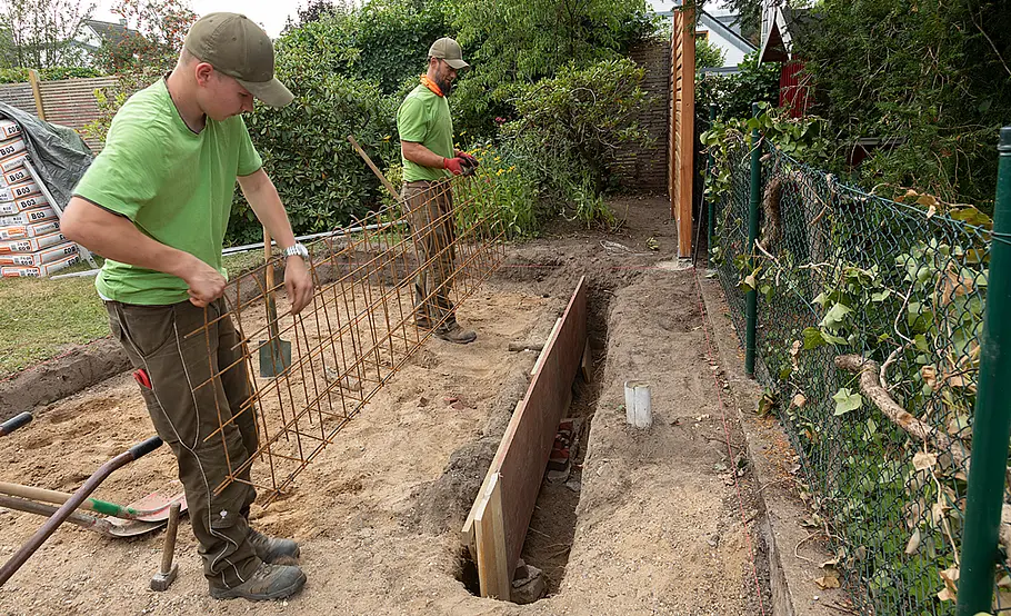 Streifenfundament