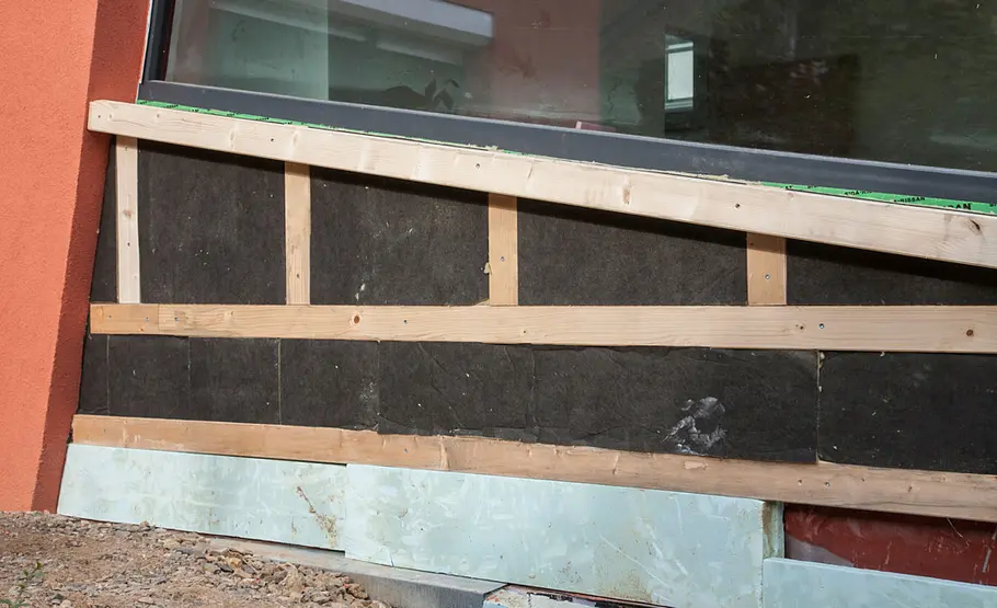 Fassade verkleiden mit Holz
