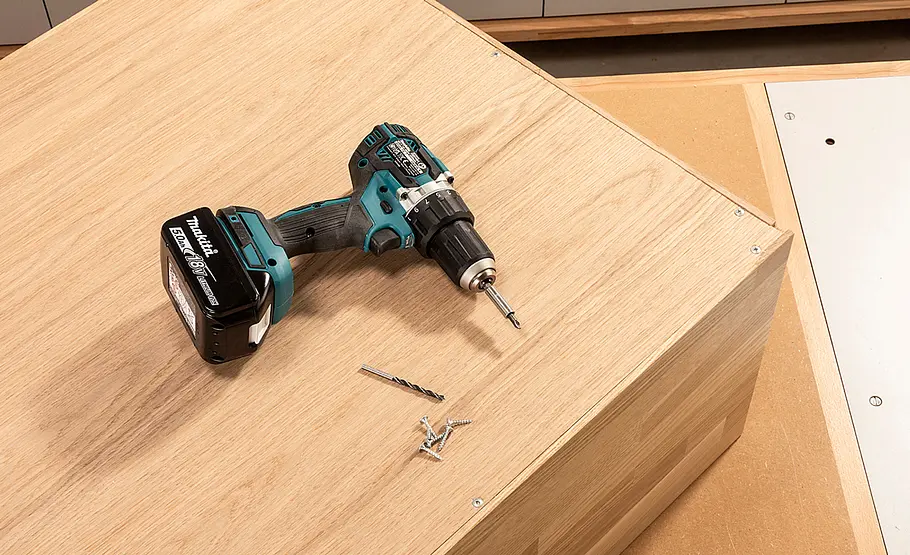 Kommode für Bad bauen