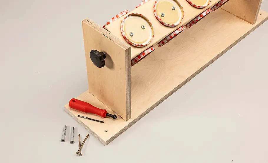 Schraubenregal selber bauen