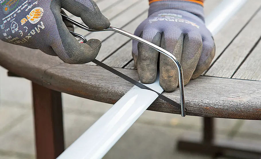 Abdeckung für Schutz vor Laub und Insekten