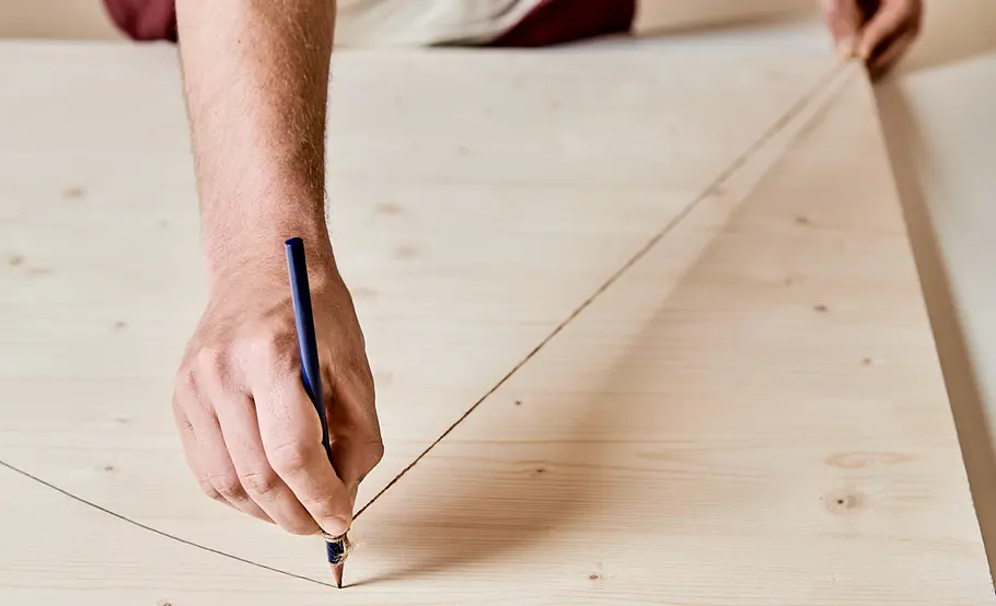 Eckschreibtisch bauen