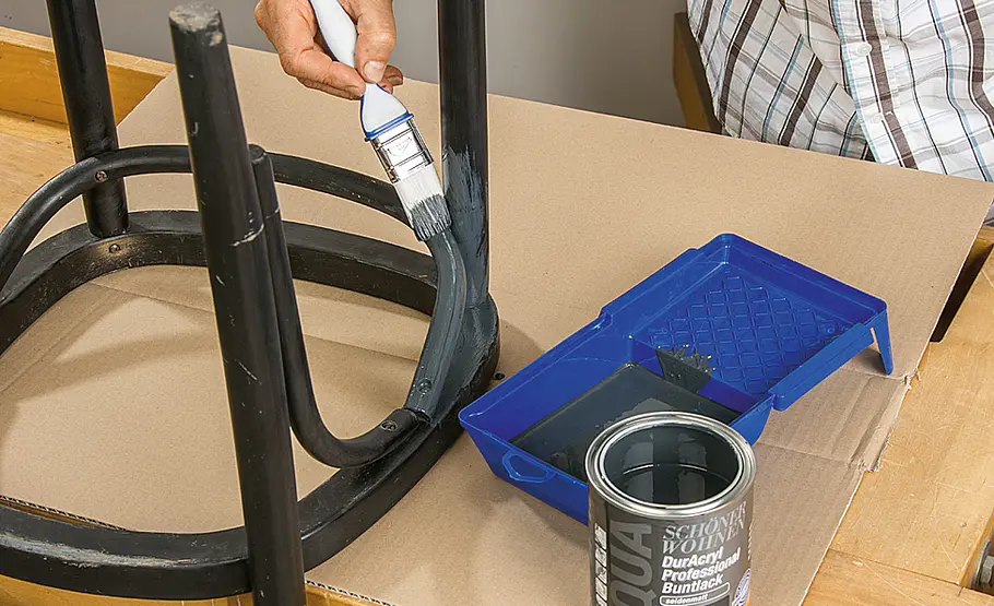 Stuhlgeflecht reparieren