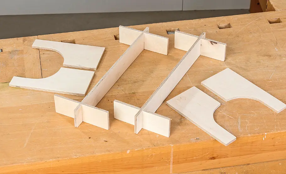 Werktisch-Aufsatz für Bastler selber bauen