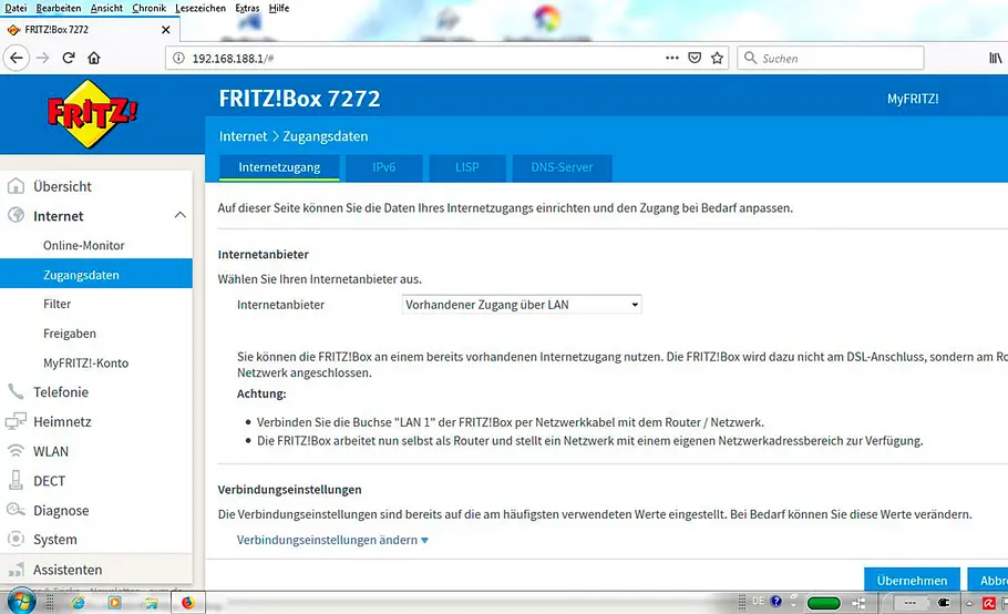 Zweiten WLAN-Router im Heimnetz betreiben