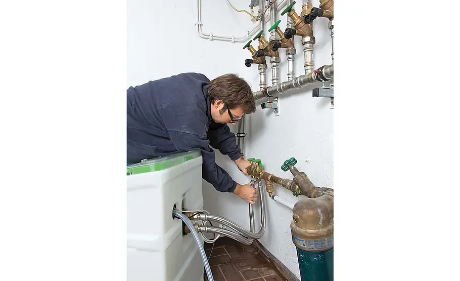 Trinkwasser enthärten