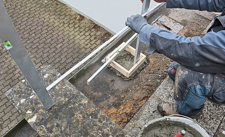 Anleitung: Terrassen-Sanierung auf Flachdach