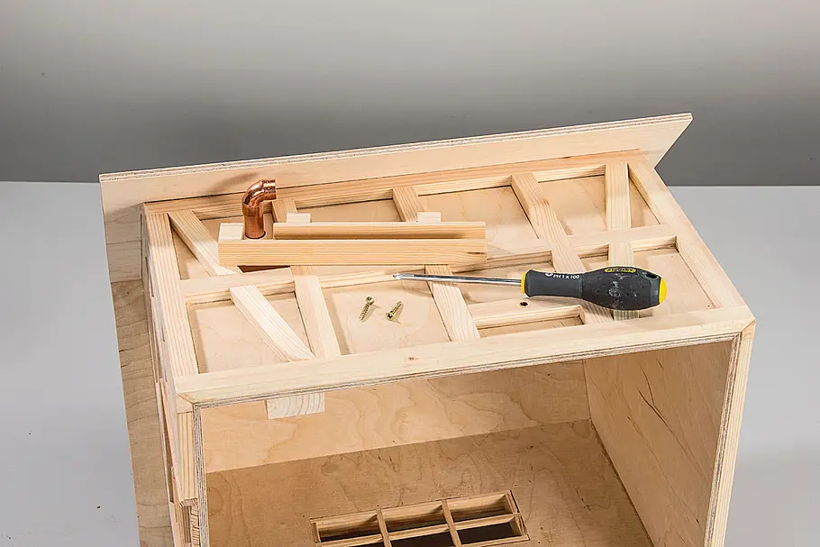 Bauplan: Wassermühle selber bauen