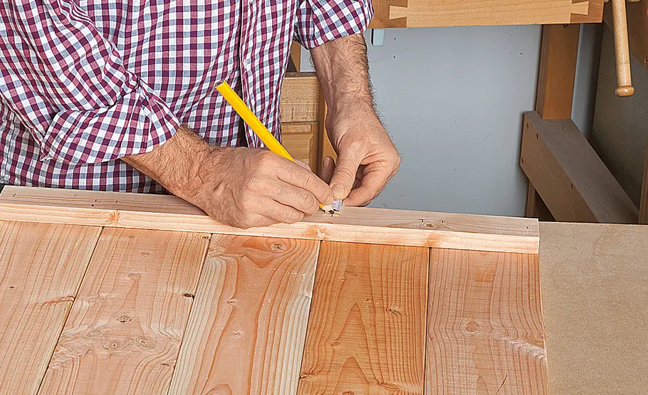 Mülltonnenbox aus Holz selber bauen