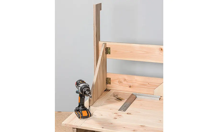 Klapptisch für den Balkon selber bauen