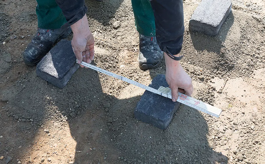 Bangkirai-Terrasse: Unterkonstruktion