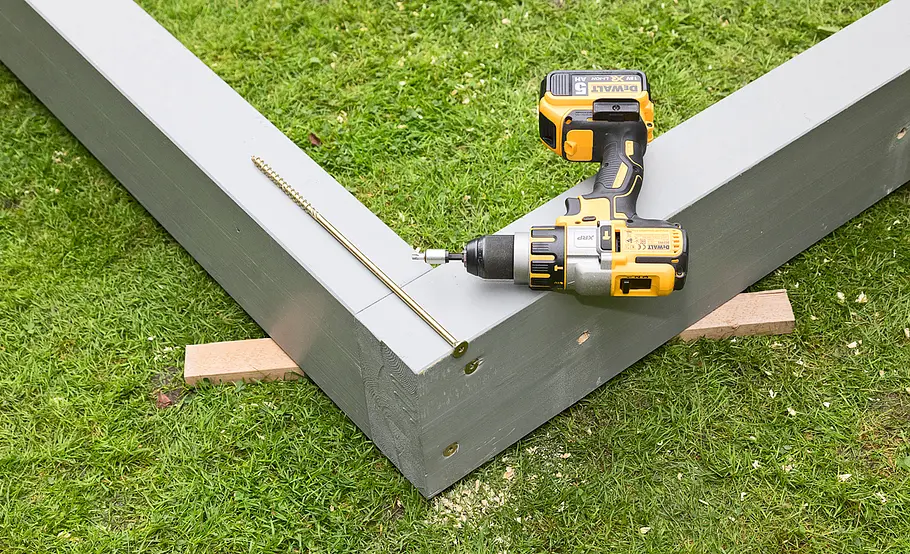 Hochterrasse aus Holz – Unterkonstruktion