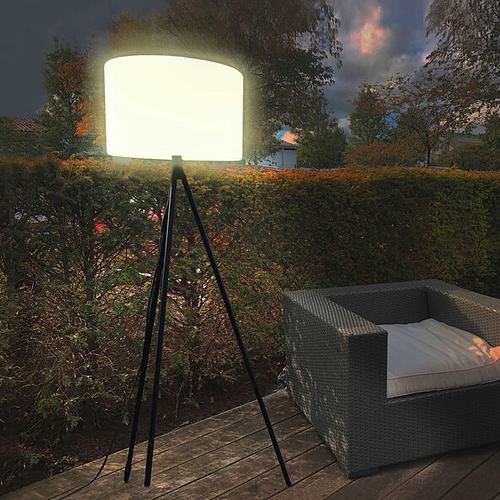 Smarte LED-Outdoor-Stehleuchte Khaya