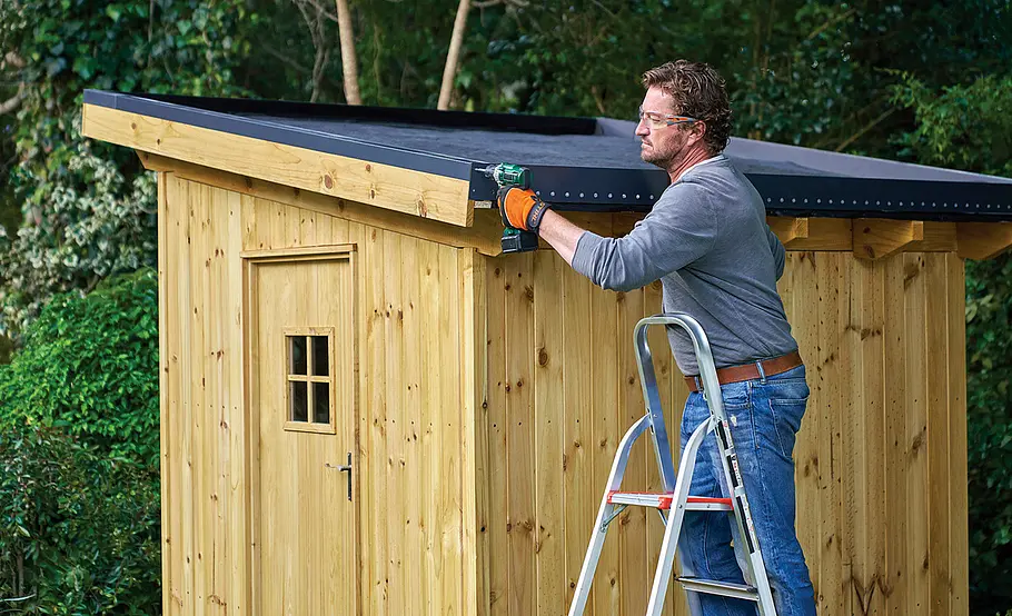 Gartenhaus aus Holz bauen