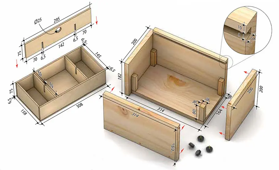 Schuhputzkiste selber bauen
