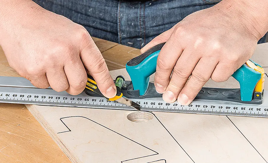 Esstisch zum Stecken selber bauen