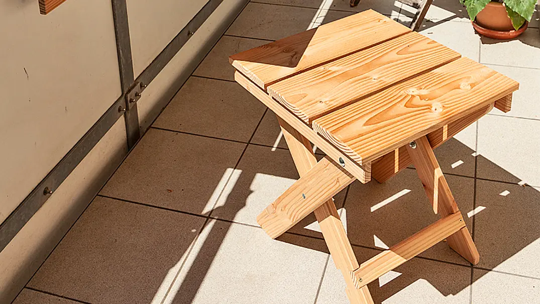 Klapphocker bauen - Foto: sidm / MMM Klapphocker bauen - Foto: sidm / MMM