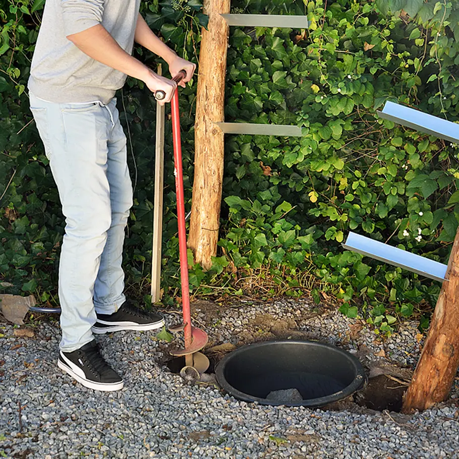 Kaskaden-Wasserspiel bauen