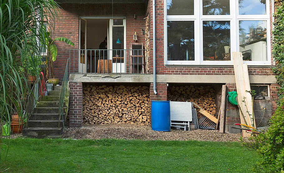 Hochterrasse aus Holz