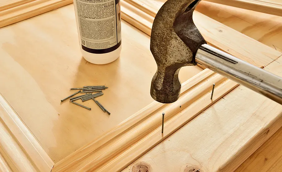 Haustür aus Holz bauen