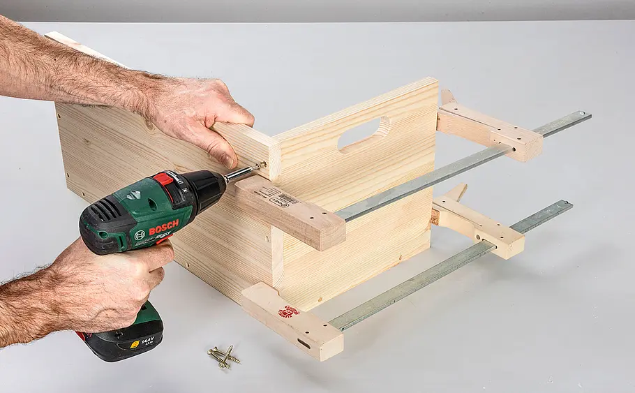 Holzkiste zum Stapeln selber bauen