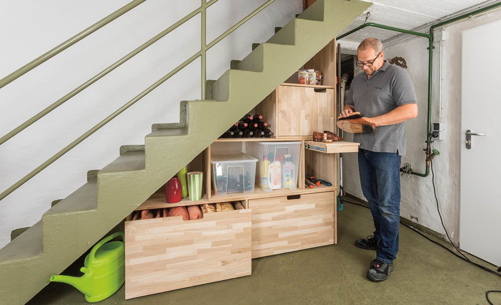 Treppenschrank | Selbst