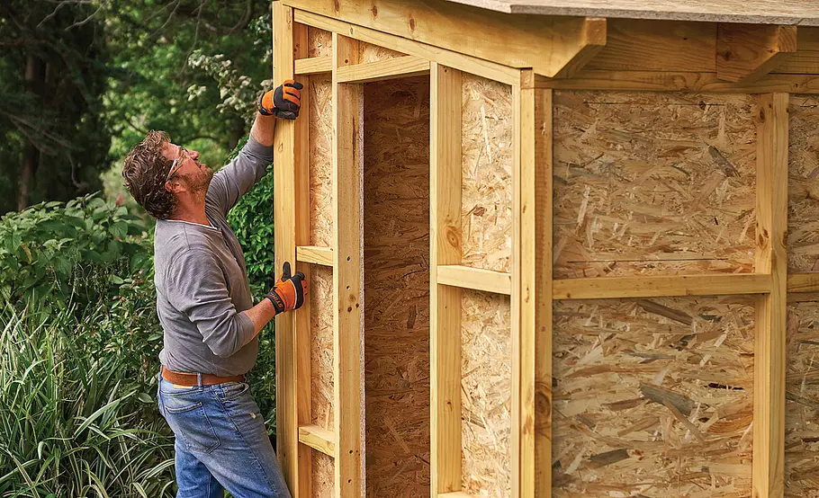Gartenhaus aus Holz bauen