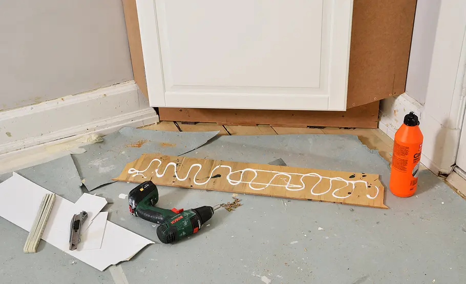 Flur-Eckschrank selber bauen