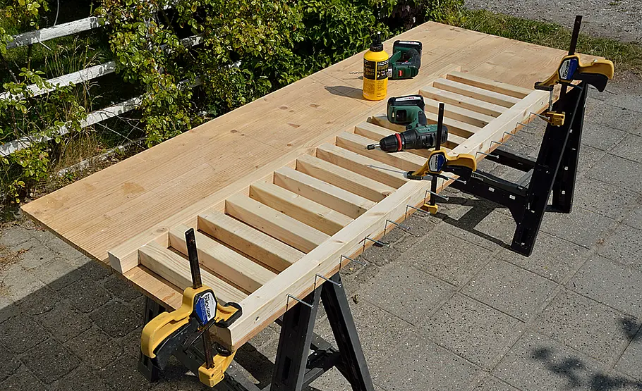 Gartenschaukel bauen