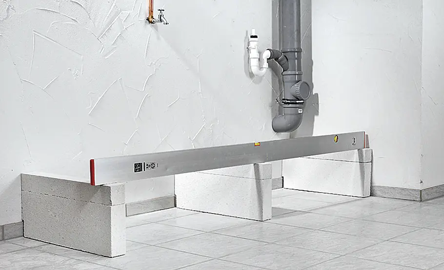 Höhenausgleich für Waschmaschine bauen