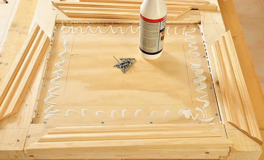 Haustür aus Holz bauen