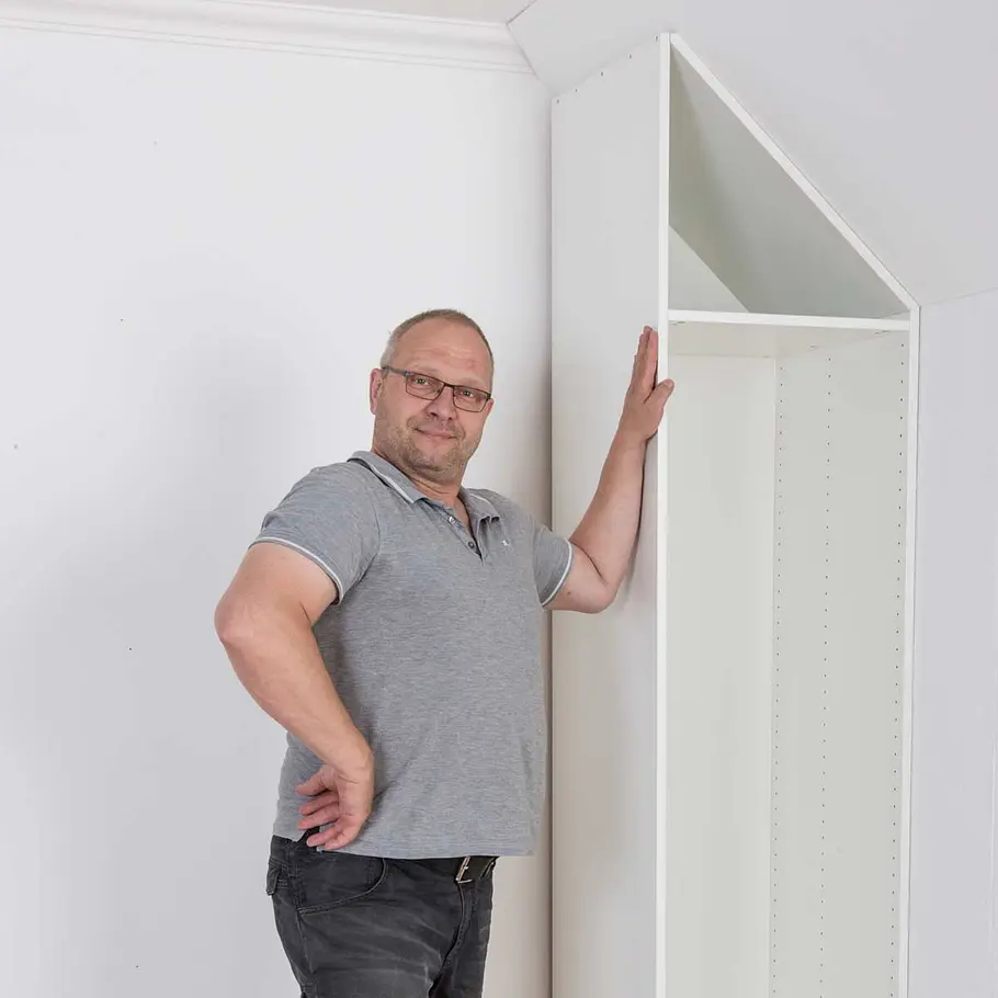 Pax-Schrank kürzen