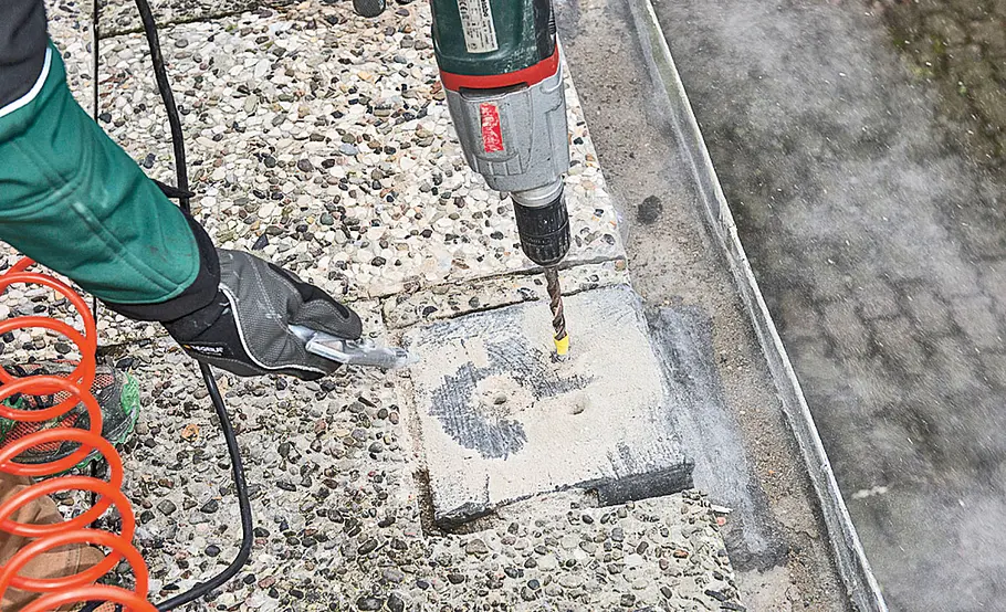 Anleitung: Terrassen-Sanierung auf Flachdach