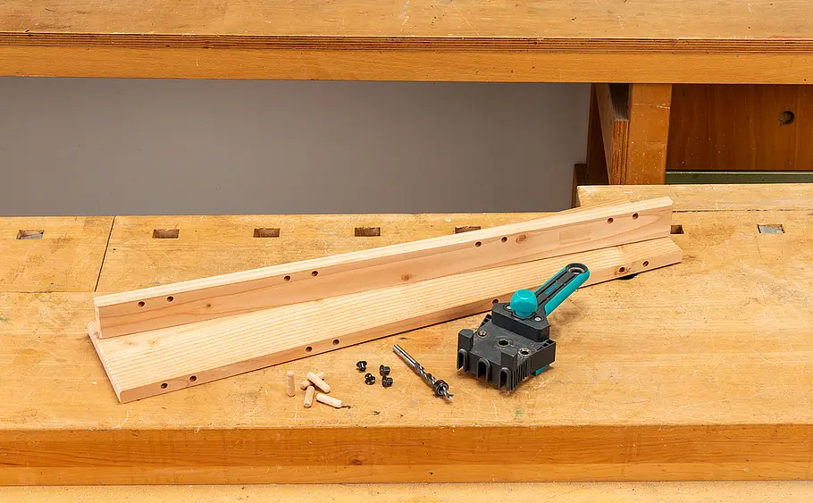 Klapptisch für Balkongeländer bauen