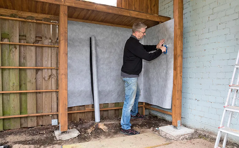 Terrassenüberdachung bauen