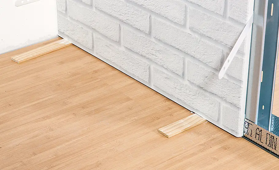 Raumteiler-Trennwand bauen