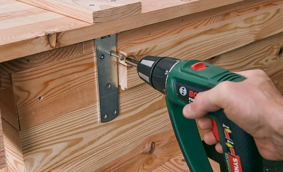 Bauanleitung: Holz-Sandkasten mit Deckel