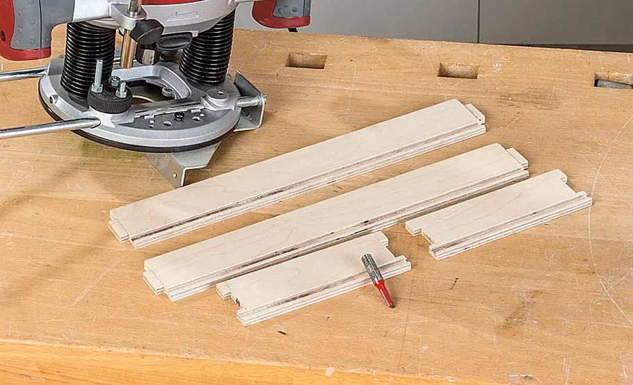 Werktisch-Aufsatz für Bastler selber bauen
