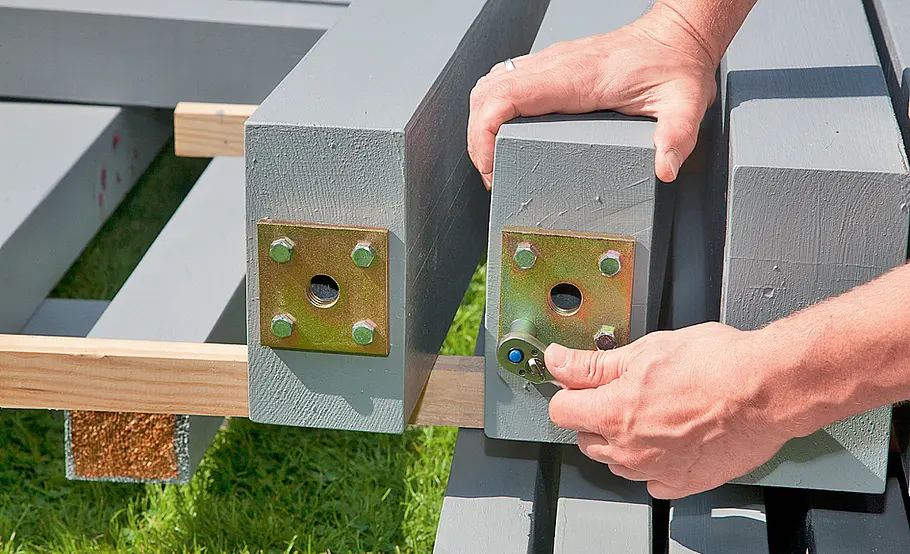Hochterrassen-Unterkonstruktion